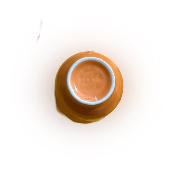 COPY - Fiesta Fiestaware Coffee Tea Cup & Saucer Homer Laughlin Co USA Persimmo… - Picture 4 of 4